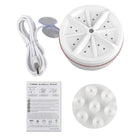 Turbine Portable Mini Washing Machine Electric Turbo Washer Laundry Cleaning Device For Clothes