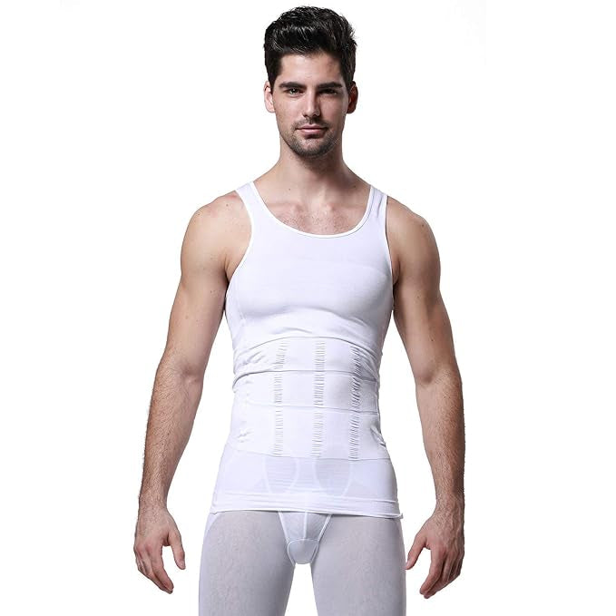 Slim Vest Body Shaper Men Compression Waist Slimming Fitness Support Garment