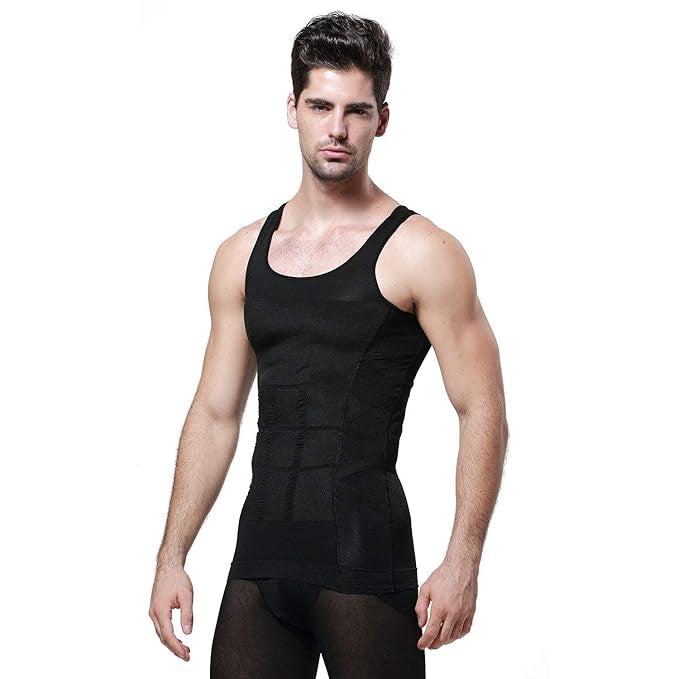 Slim Vest Body Shaper Men Compression Waist Slimming Fitness Support Garment